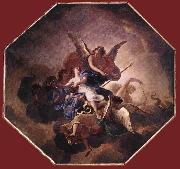 LE BRUN, Charles The Triumph of Faith  fs oil on canvas